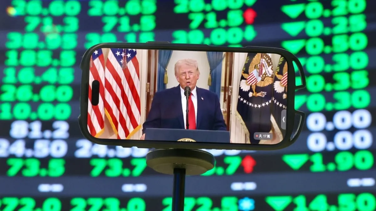 Trump's remarks triggered a selloff across Asian markets. (CNA)
