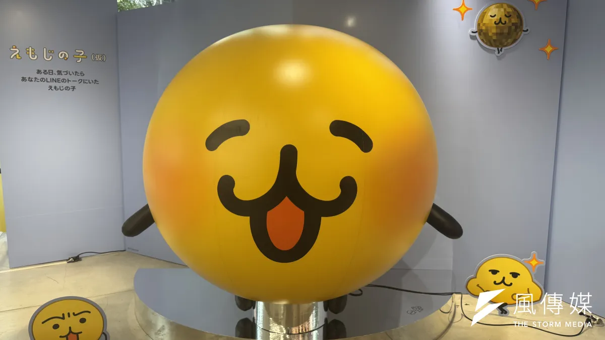 LINE FRIENDS SQUARE SHIBUYAで開催中の「えもじの子(仮)」ポップアップストアは連日大盛況で、完売商品が続出するなか10月16日からの大阪開催や全国巡回も決定した。(写真/黃信維撮影)