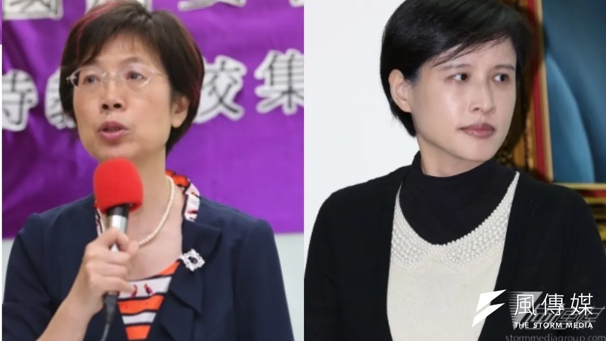 鄭麗君(右)、尤美女(左)都提出過婚姻平權的草案,兩草案至今仍未被排過議程。關於婚姻平權,儘管只有少數綠委積極表態,但21位參與提案及連署的立委,並沒有任何1人因此撤案。(資料照片,吳逸驊、余志偉攝)
