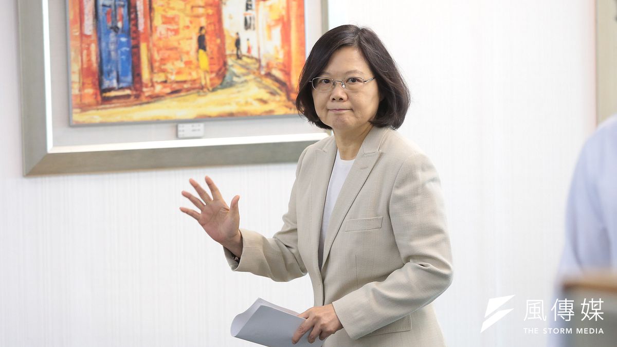 台灣民意基金會26日公布的民調顯示,有43.7%民眾不贊同總統蔡英文的治國方式。(資料照,顏麟宇攝) 台灣民意基金會26日公布的民調顯示,有43.7%民眾不贊同總統蔡英文的治國方式。(資料照,顏麟宇攝)