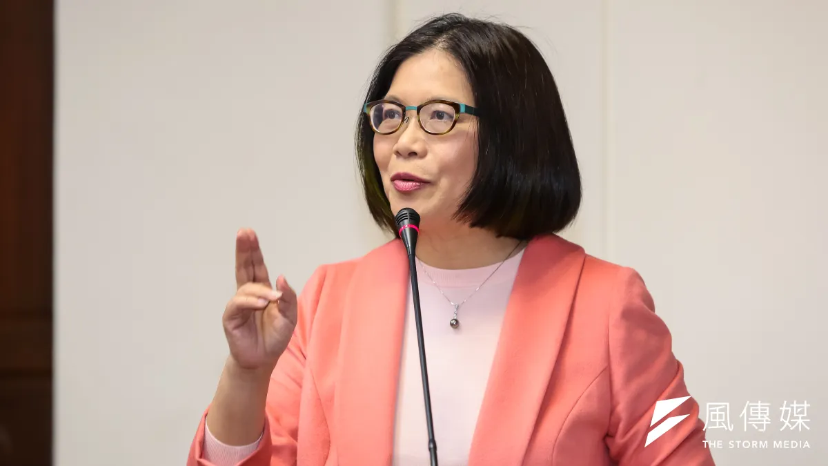 在謝長廷駐日後,立委管碧玲可望代為處理謝系的派系運作事務。(資料照,顏麟宇攝)