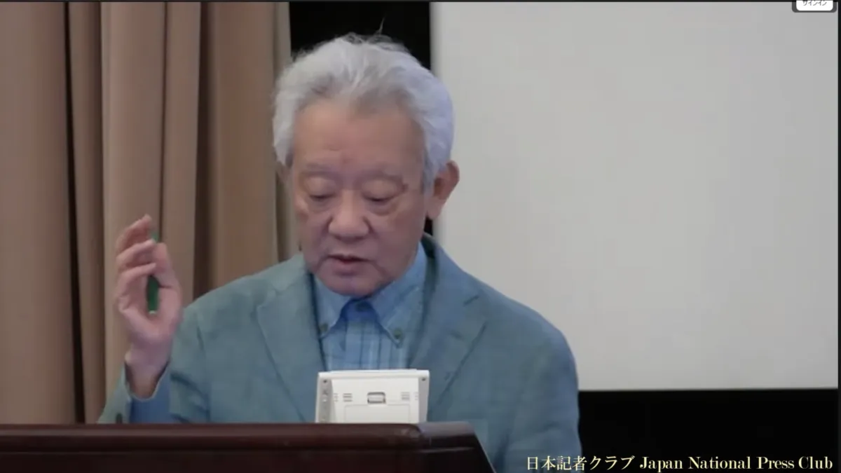中東新秩序へ向け、大国依存から域内諸国の相互安全保障へ転換期。(写真/日本記者クラブ提供)
