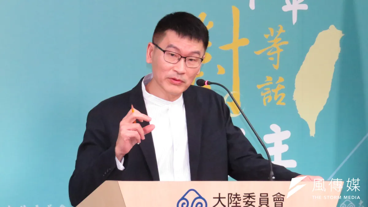 針對台東縣長饒慶鈴以視訊方式參加海峽論壇,梁文傑坦承未涉及重大政治議題,查處結論很快就會出爐。(楊騰凱攝)
