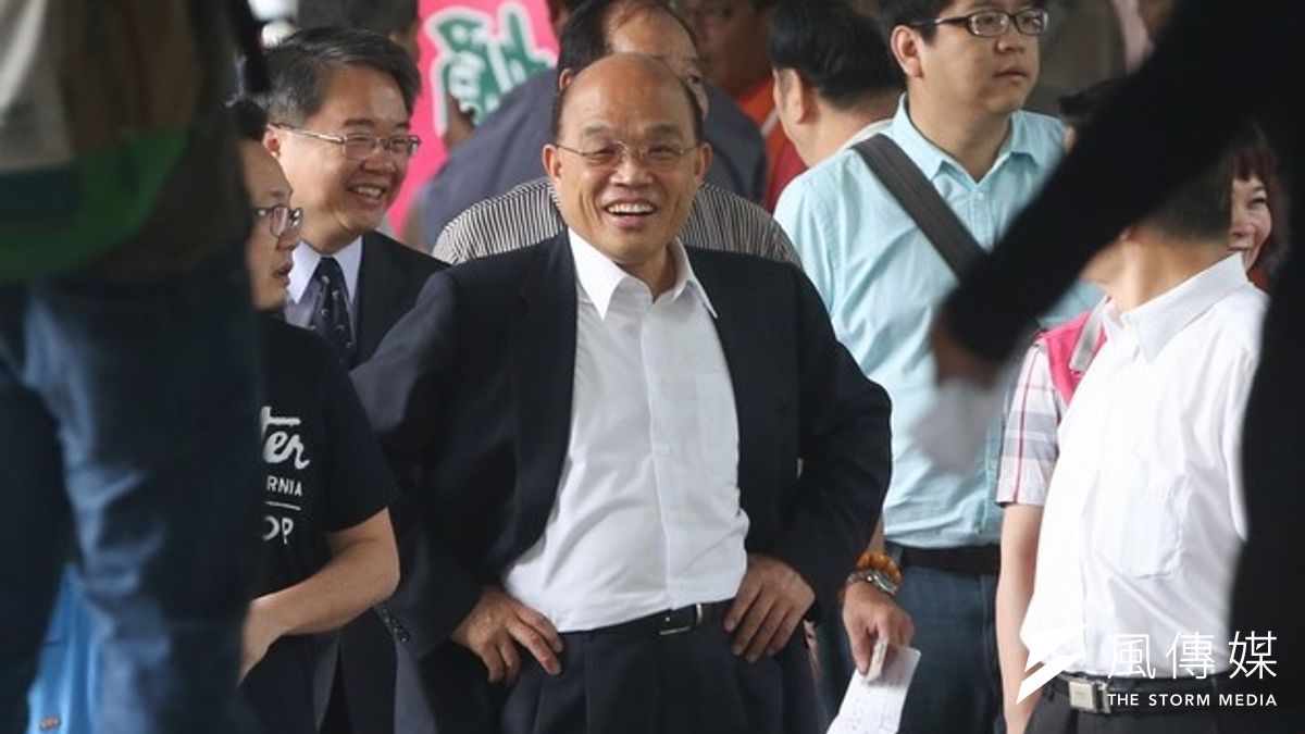 即將卸任的主席蘇貞昌26日前往培德監獄探視前總統陳水扁。(資料照,余志偉攝) 即將卸任的主席蘇貞昌26日前往培德監獄探視前總統陳水扁。(資料照,余志偉攝)