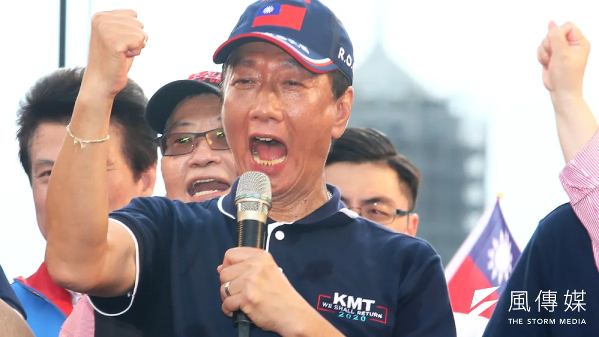 郭台銘若最終決定不選總統,就是認定韓國瑜贏不了蔡英文,即使柯文哲參戰結果也不會改變。(柯承惠攝)