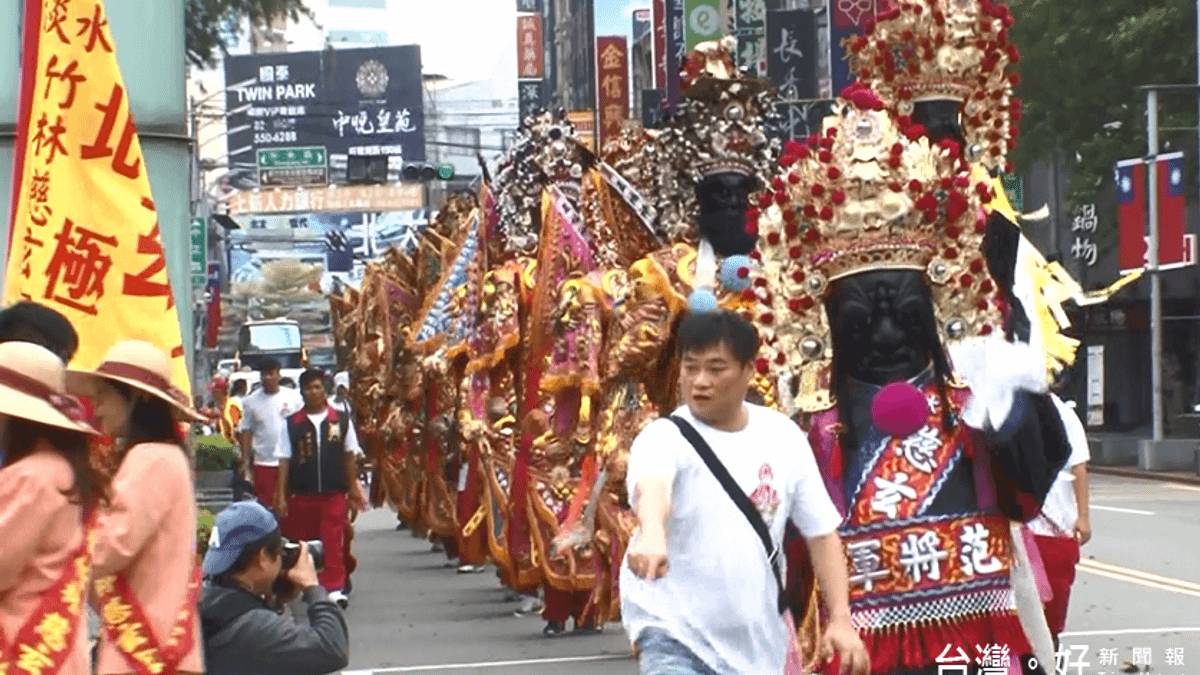 玄天上帝協會文化交流 4千信徒蒞佑聖宮慶重陽 玄天上帝協會文化交流 4千信徒蒞佑聖宮慶重陽
