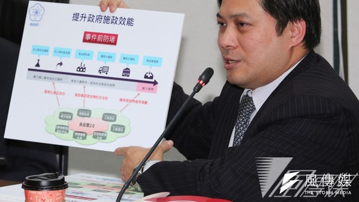 台灣自2011年後就建立了「安心食品履歷追溯雲端運用計畫」,但食安事件卻一再發生。(圖為今年2月26日時任科技政委的張善政舉行食品雲記者會,即將接任工業局長的吳明機介紹食品履歷追溯雲端運用計畫,余志偉攝) 台灣自2011年後就建立了「安心食品履歷追溯雲端運用計畫」,但食安事件卻一再發生。(圖為今年2月26日時任科技政委的張善政舉行食品雲記者會,即將接任工業局長的吳明機介紹食品履歷追溯雲端運用計畫,余志偉攝)