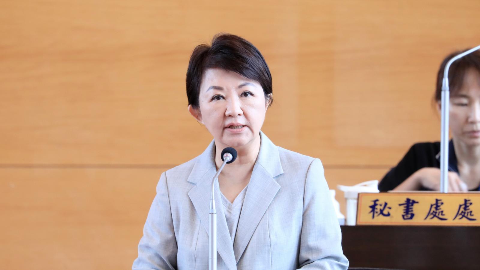 川習會登場 盧秀燕在議會再籲召開國安會議:政府有準備才能安民心