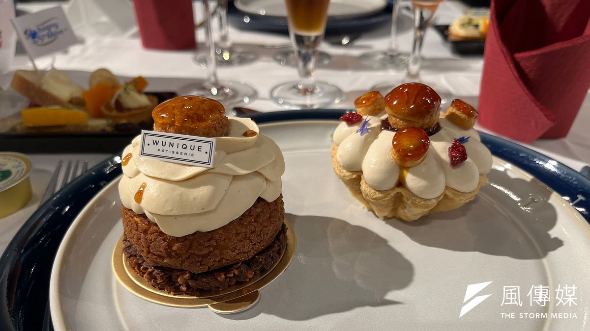 法國在台協會籌辦第三屆「Food Experience美味法國2021」食品展。(蔡娪嫣攝) 法國在台協會籌辦第三屆「Food Experience美味法國2021」食品展。(蔡娪嫣攝)