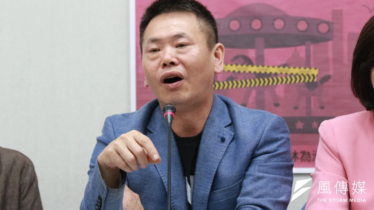 立法委員林為洲雖然民調勝出,但黨中央認為目前林為洲有兩大包袱,一是他曾加入民進黨有「藍皮綠骨」的嫌疑,二是他不是客家人,在客家宗親佔大多數的新竹縣恐怕是不利因素。(陳韡誌攝)