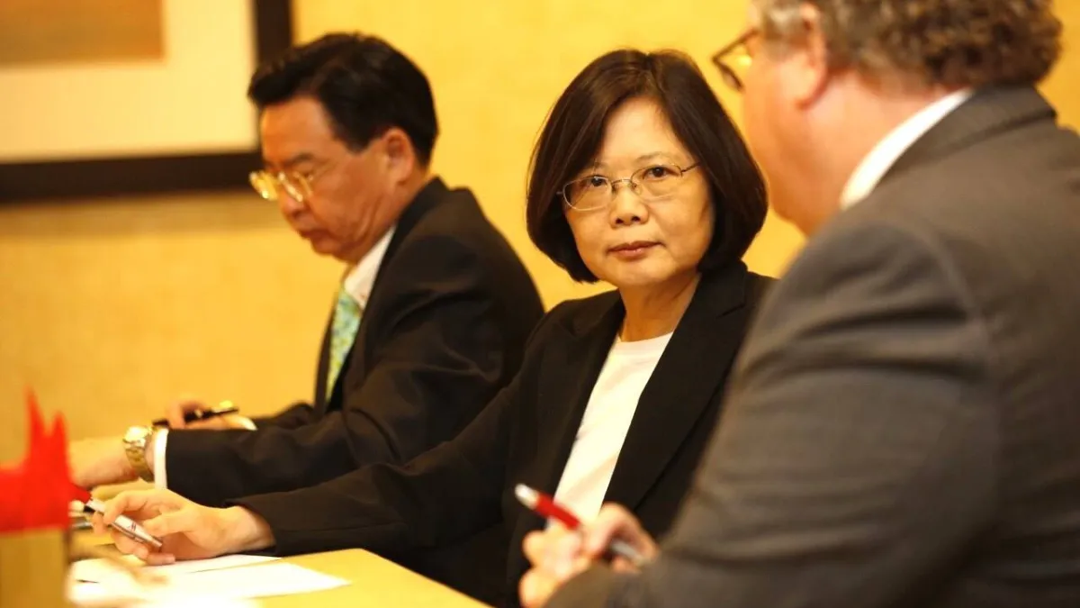 蔡英文「民主夥伴之旅」訪美行程。(取自蔡英文臉書)
