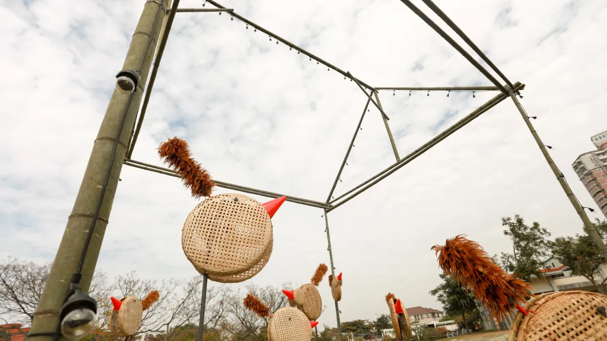 豐慶燈景賀新年 葫蘆墩公園點燈