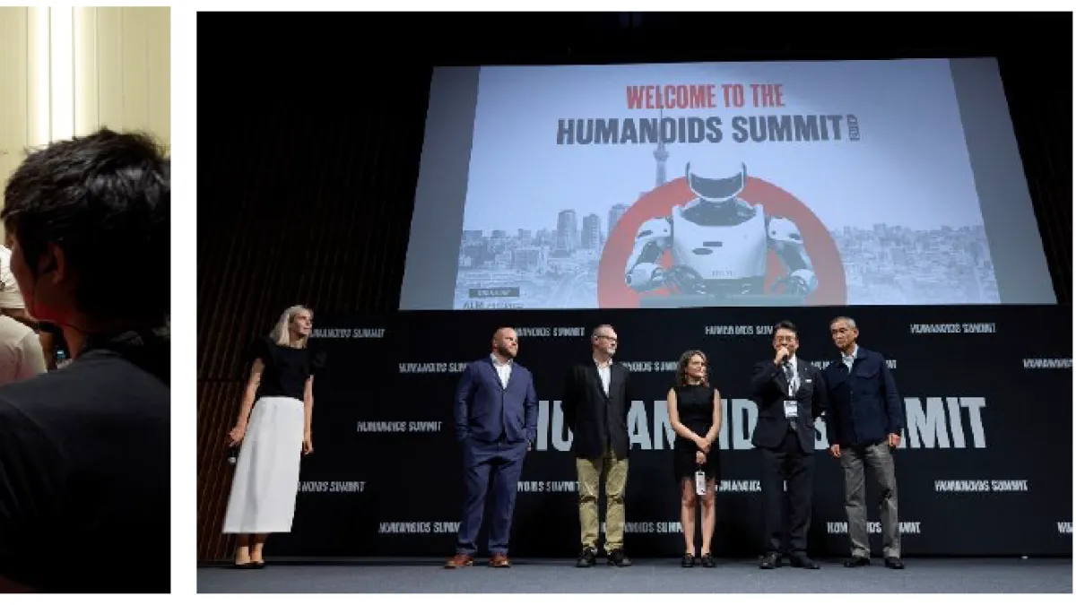 アジア初開催の「Humanoids Summit Tokyo 2026」が東京で開かれ、世界から2,000名以上が来場して実社会への導入に向けた議論やデモが行われたほか、次回12月のシリコンバレー開催と2027年5月の東京再開催が発表された。(写真/Humanoids Summit PR 事務局提供)