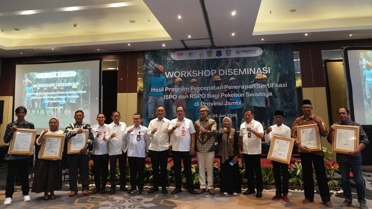 Over 2200 Jambi Independent Oil Palm Smallholders Achieve Historic Dual RSPO and ISPO Certification, Unlocking Global Sustainable Palm Oil Markets