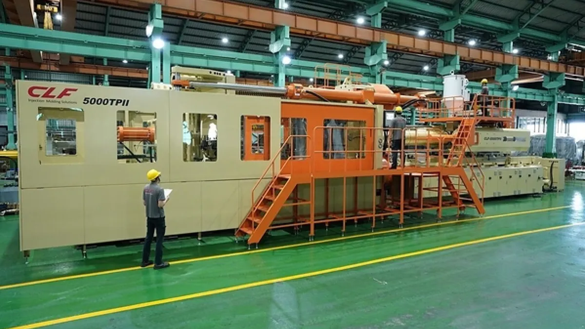 CLF Ships Taiwan's First 5000-Ton Injection Molding Machine, Its Largest in 60 Years, to a Top-Tier US Logistics Supplier