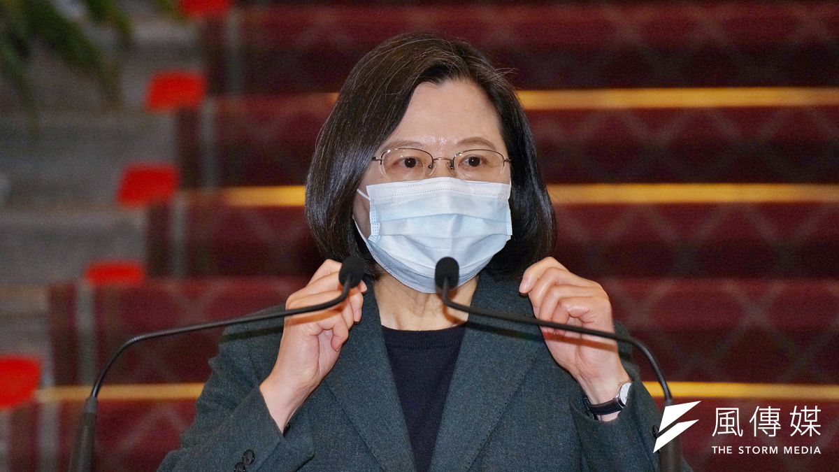 總統蔡英文。(資料照,盧逸峰攝) 總統蔡英文。(資料照,盧逸峰攝)