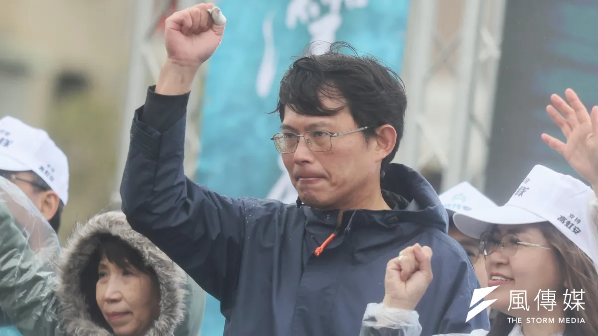 民眾黨3月30日在新竹市舉行「人民要當家」全民問政宣講活動,民眾黨主席黃國昌出席。(資料照,柯承惠攝)