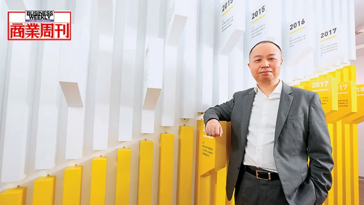 製造業出身的谷風,帶領隨手轉型金融理財平台,他說金融商品勢必走向個人化:訂製「尺寸」在我手上!(攝影者.駱裕隆)
