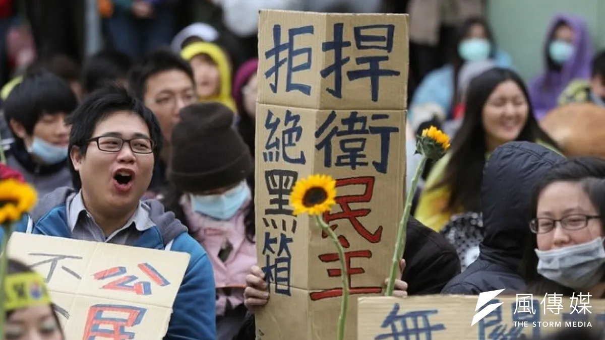 已是步步錯的馬政府,如果把學生定位於暴力行為,可能引發更大的悲劇。(余志偉攝)
