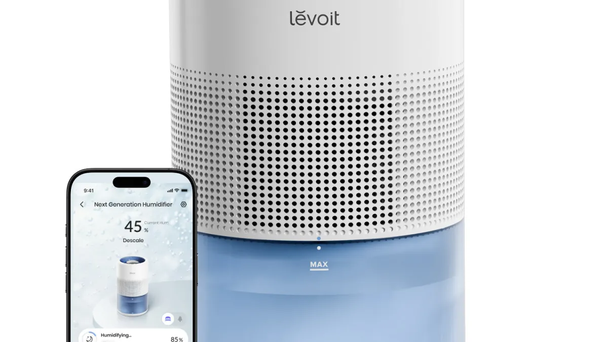 Levoit Introduces the Superior™ Studio Smart Evaporative Humidifier with a Two-Year Filter