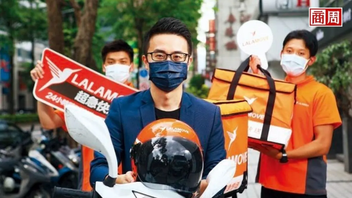 Lalamove台灣負責人丁彥宇。(圖/駱裕隆攝)