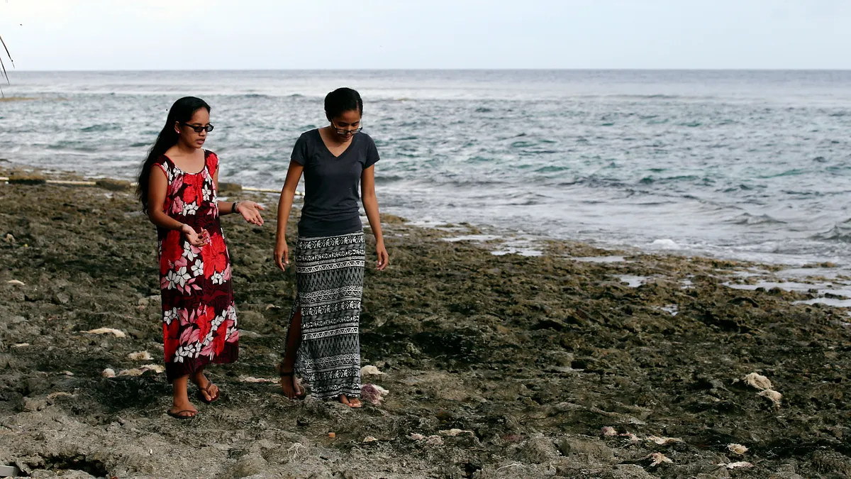 馬紹爾群島居民。(資料照,美聯社)