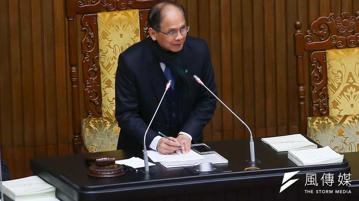 立法院長游錫堃(見圖)要求再清查公務的資通訊設備是否有中國製,預估3月底前會完成清查工作。(資料照,顏麟宇攝) 立法院長游錫堃(見圖)要求再清查公務的資通訊設備是否有中國製,預估3月底前會完成清查工作。(資料照,顏麟宇攝)