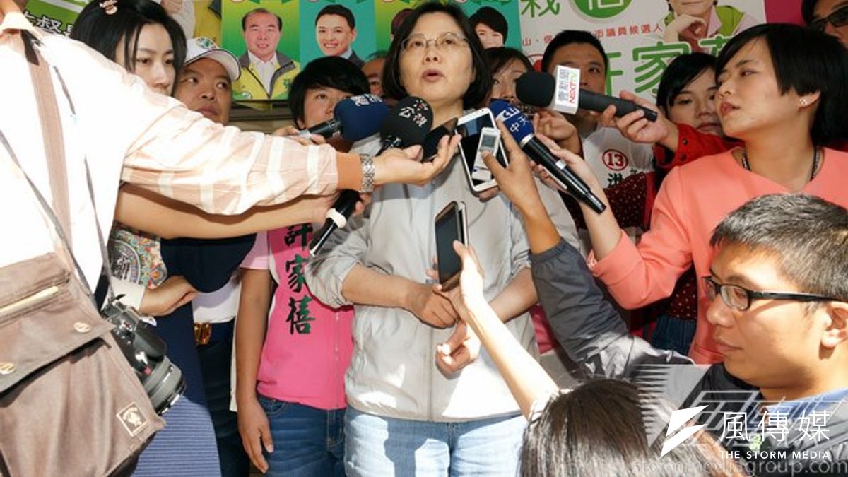 針對《聯合報》今19日「蔡英文:柯施政要與綠討論」報導,民進黨 19日要求更正。(資料照片,蘇仲泓攝) 針對《聯合報》今19日「蔡英文:柯施政要與綠討論」報導,民進黨 19日要求更正。(資料照片,蘇仲泓攝)