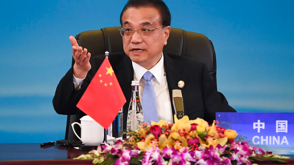 中國國務院總理李克強。(美聯社)