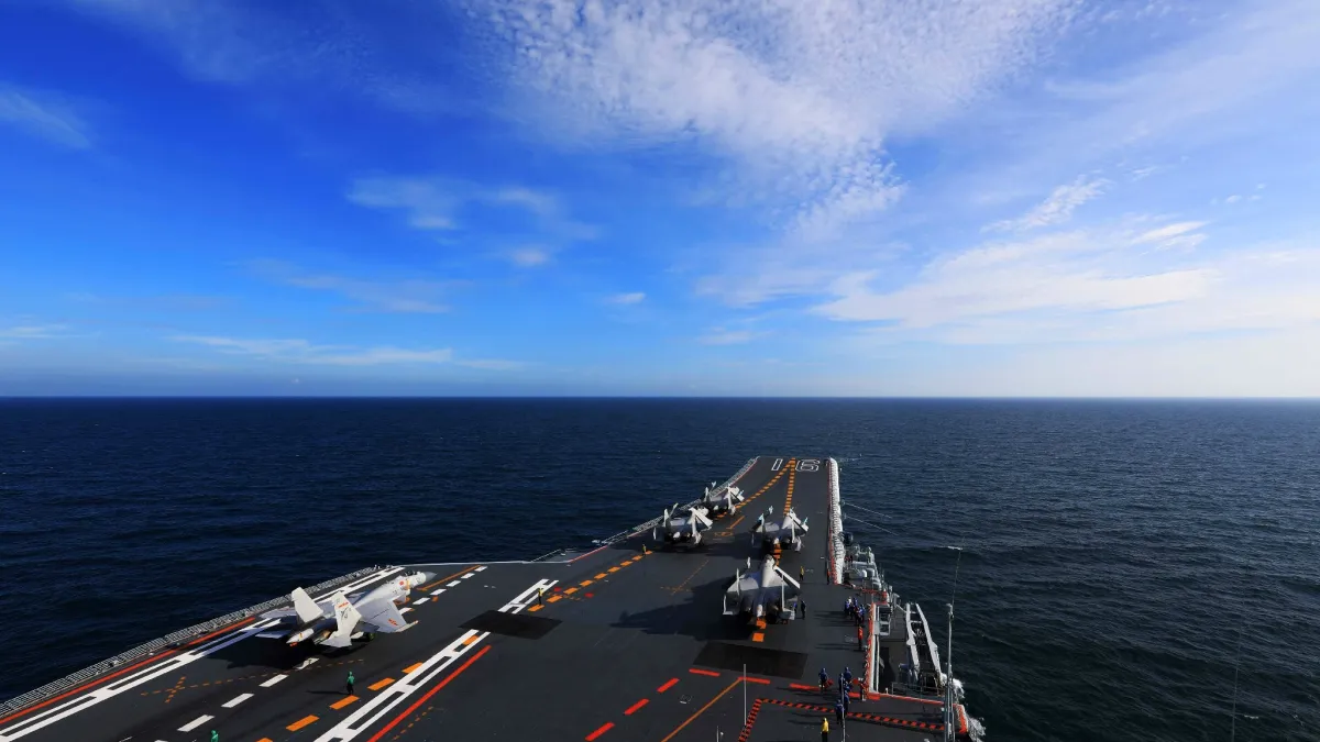 「當中國原本預想,以足夠的飛彈、潛艇、軍艦、軍機等區域拒止手段、預設利用『美國厭戰、不願再捲入更多海外衝突的心理,美國最終還是會退卻或妥協』的心態,來爭取東亞的區域霸權,最終換來的,恐會面臨一場嚴重的誤判。」
