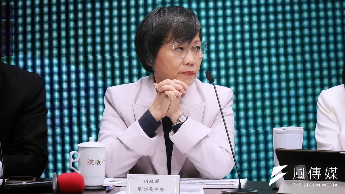 「陸配參政阻絕機」之的内政部長劉世芳被港媒披露親族也在大陸經商。(柯承惠攝)