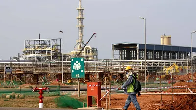 澳洲稀土礦商萊納斯在馬來西亞東部的加工廠(AP)