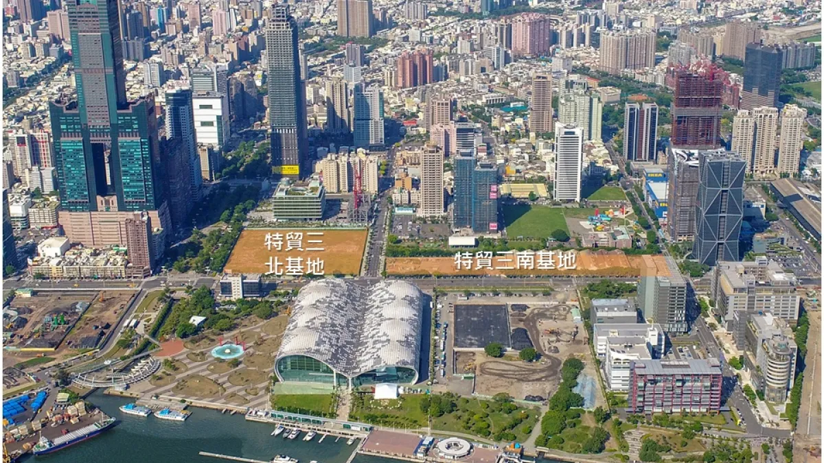 特貿三招商範圍。(圖/都發局提供)