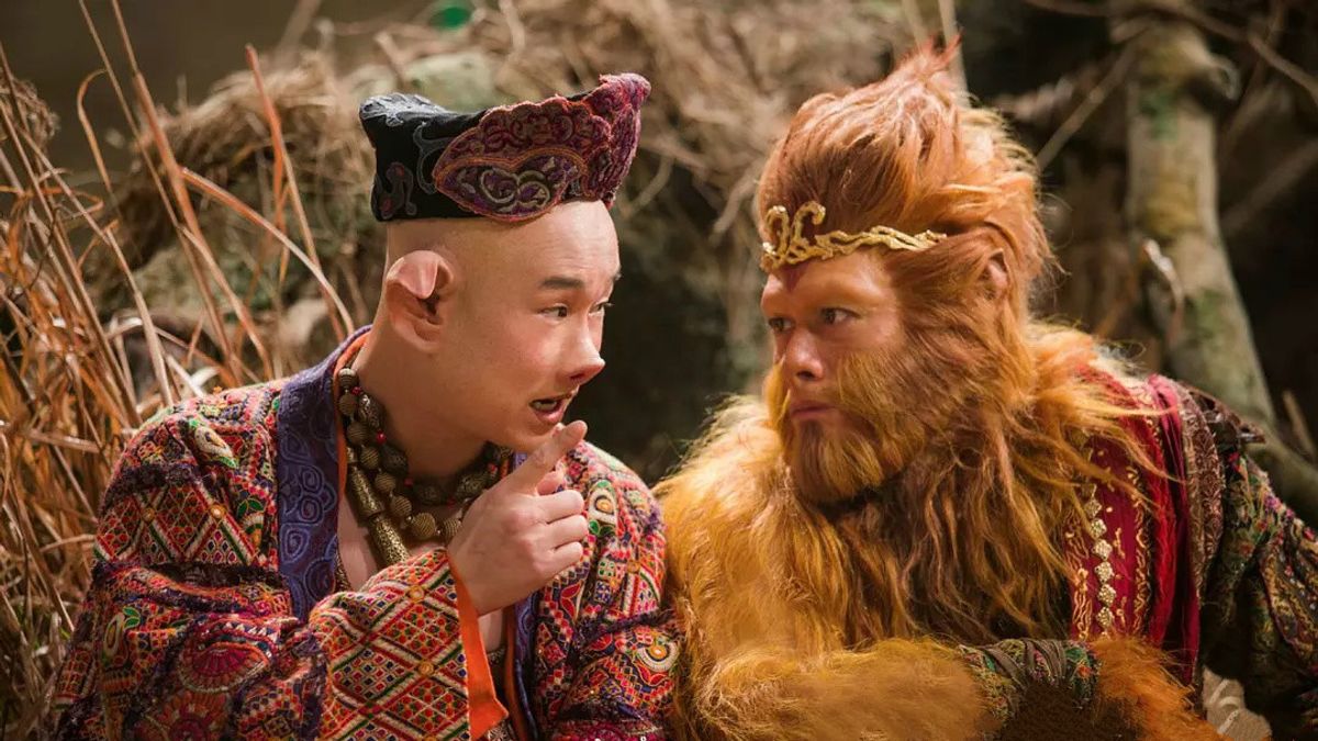 豬八戒、孫悟空跟人參果到底有什麼關係?(圖/imdb) 豬八戒、孫悟空跟人參果到底有什麼關係?(圖/imdb)