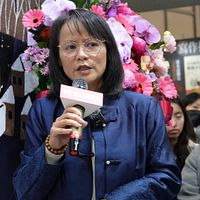 北一女子高校の国語教師区桂芝が両岸征文の情報を転送したことで、再び「通報」された。(資料写真、張鈞凱撮影) 北一女子高校の国語教師区桂芝が両岸征文の情報を転送したことで、再び「通報」された。(資料写真、張鈞凱撮影)