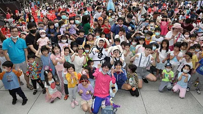 竹市兒童藝術節成功轉型,活動期間共吸引超過22萬大小民眾造訪。(圖/新竹市政府提供)