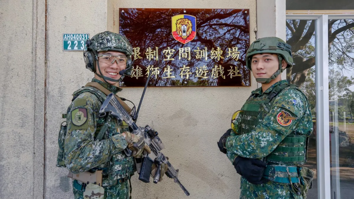 國軍近年廣推軍中設立社團,其中陸軍269旅的「生存遊戲社」如今經營有成;然而在創社初期,亦曾面臨場地與裝備匱乏的困境。(取自中華民國陸軍臉書)