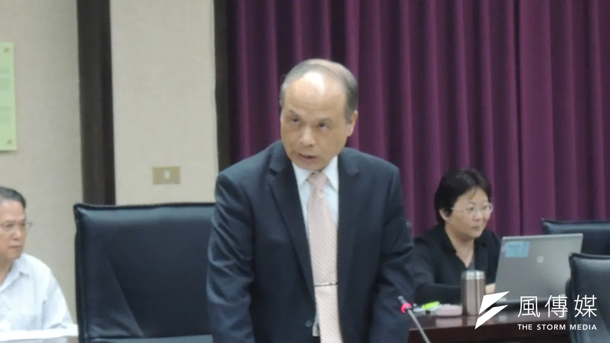 針對房地合一稅,財長張盛和20日舉行記者會。(葉瑜娟攝)