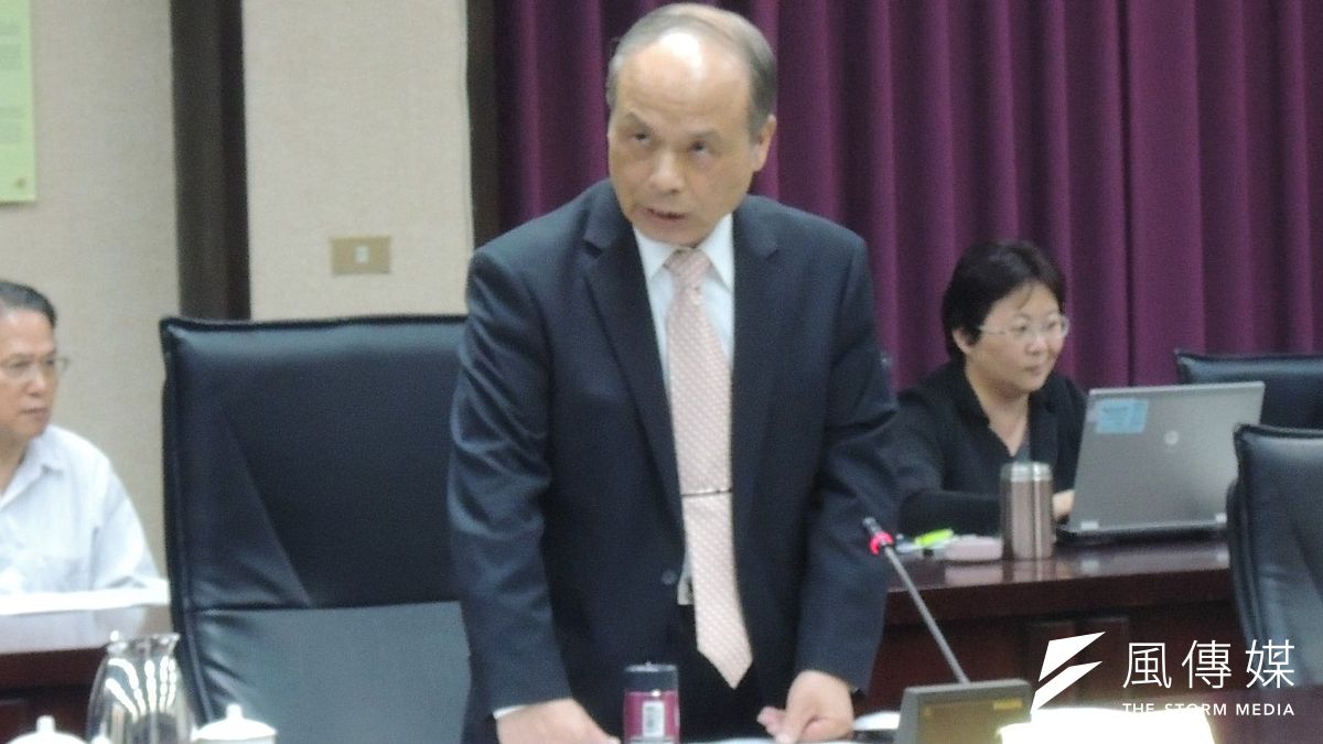 針對房地合一稅,財長張盛和20日舉行記者會。(葉瑜娟攝) 針對房地合一稅,財長張盛和20日舉行記者會。(葉瑜娟攝)