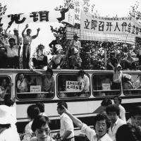 六四天安門事件前夕。(新新聞資料照) 六四天安門事件前夕。(新新聞資料照)