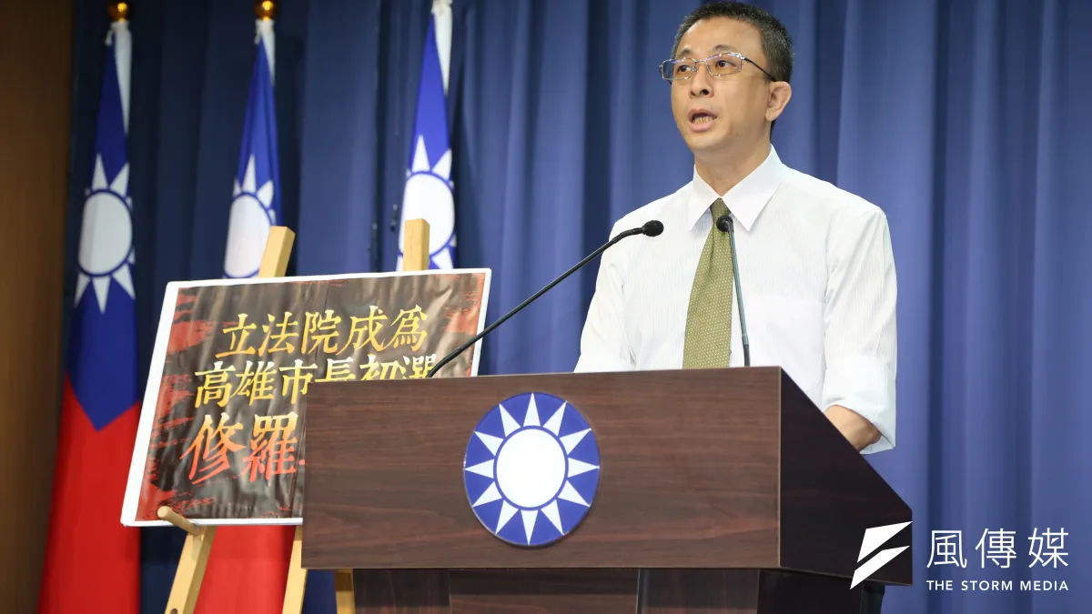 國民黨文傳會副主委胡文琦將投入新北永和市議員選舉。(羅暐智攝)