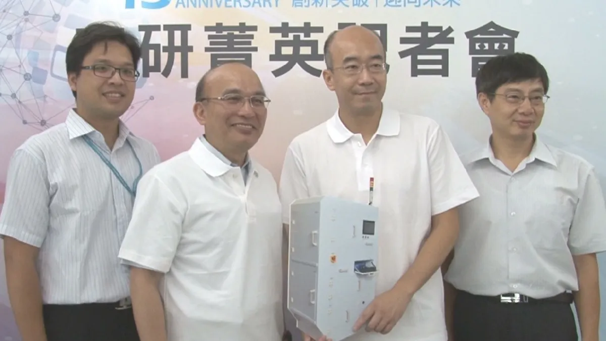 研發奈米微粒監控系統 量測中心獲工研院菁英獎