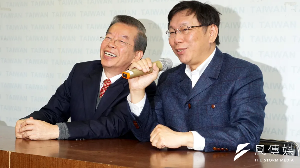 謝長廷認為宋楚瑜非政治素人無法造成柯P效應。(資料畫面,蘇仲泓攝)