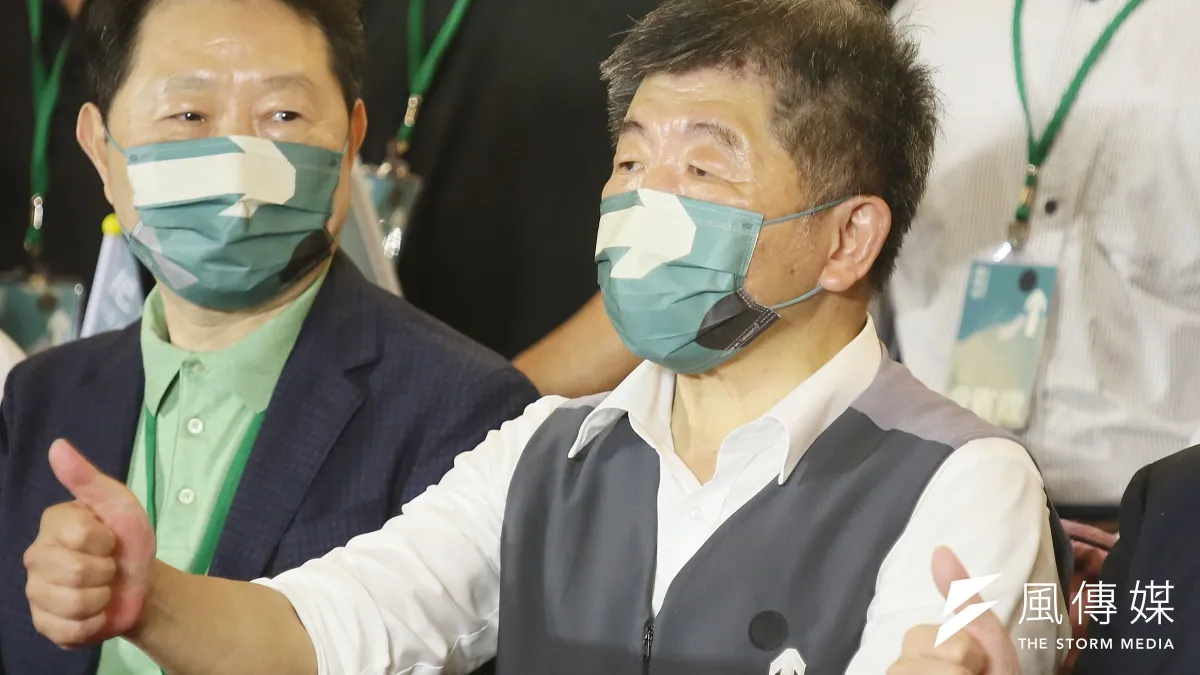 圖為民進黨台北市長參選人陳時中。(資料照,柯承惠攝)