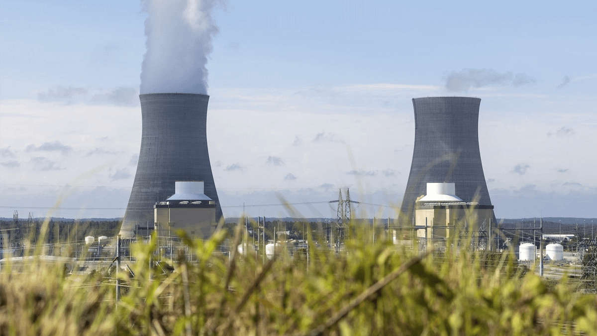 美國正積極讓現有核電廠延役。圖為美國喬治亞州沃蓋特核電廠。(資料照,美聯社) 美國正積極讓現有核電廠延役。圖為美國喬治亞州沃蓋特核電廠。(資料照,美聯社)