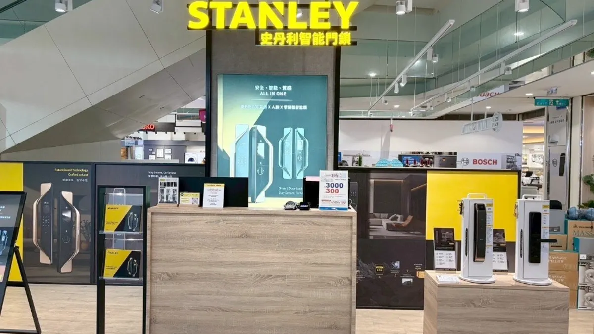 Stanley插旗台灣 掌靜脈電子鎖引領智慧居家安防升級。(圖/Stanley提供) Stanley插旗台灣 掌靜脈電子鎖引領智慧居家安防升級。(圖/Stanley提供)