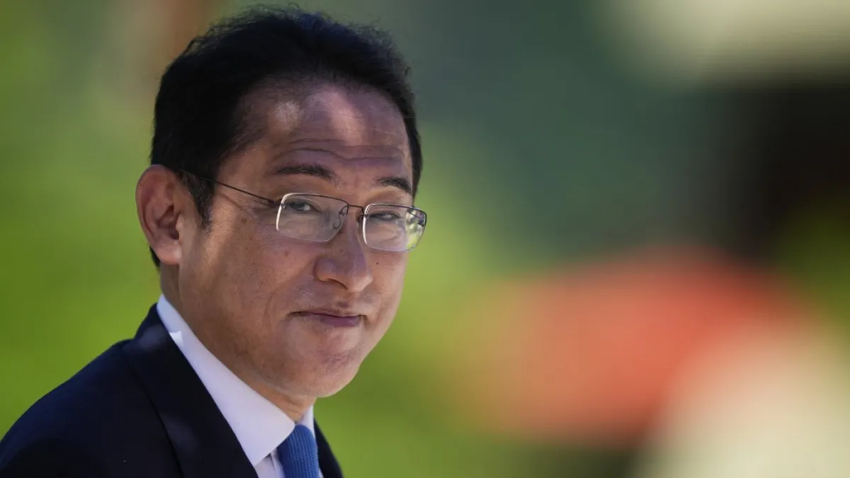 日本首相岸田文雄。(美聯社)