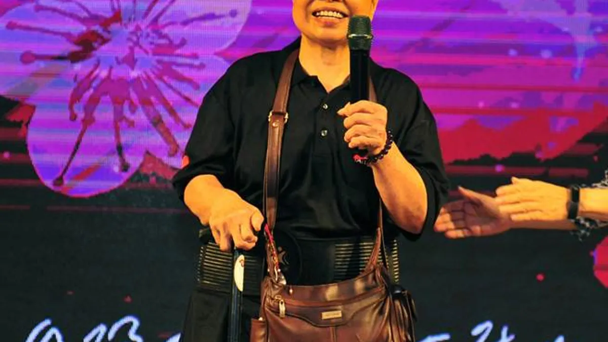 陳樹菊獲頒清大榮譽教友。(資料照,清大提供)