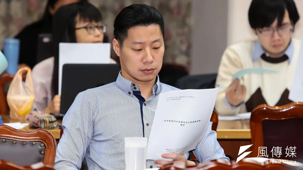 對於立委柯志恩指「有鎮暴警察在場是歌手的honor(榮耀)」,林昶佐回應說,「不希望用輕蔑的態度,來看台灣人的人身自由」。(顏麟宇攝)