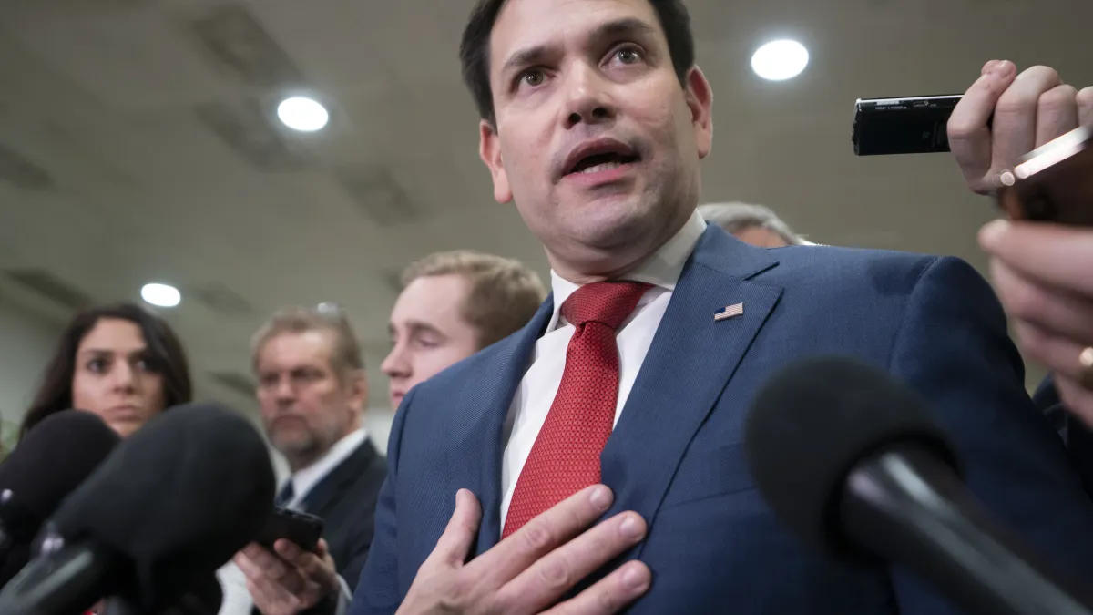 美國聯邦參議員魯比歐(AP)